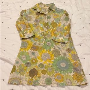 J. Crew liberty printed shift dress